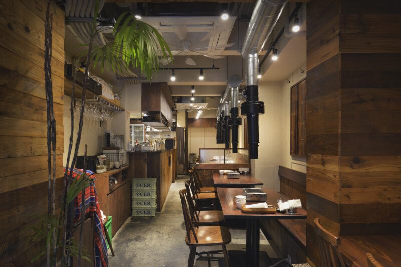 焼肉 うしかね | 山翠舎｜店舗設計・施工・デザイン