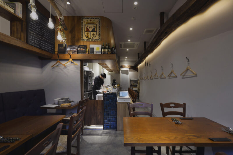 店内の全体像