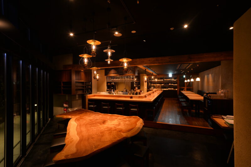 約30坪のゆとりのある店内